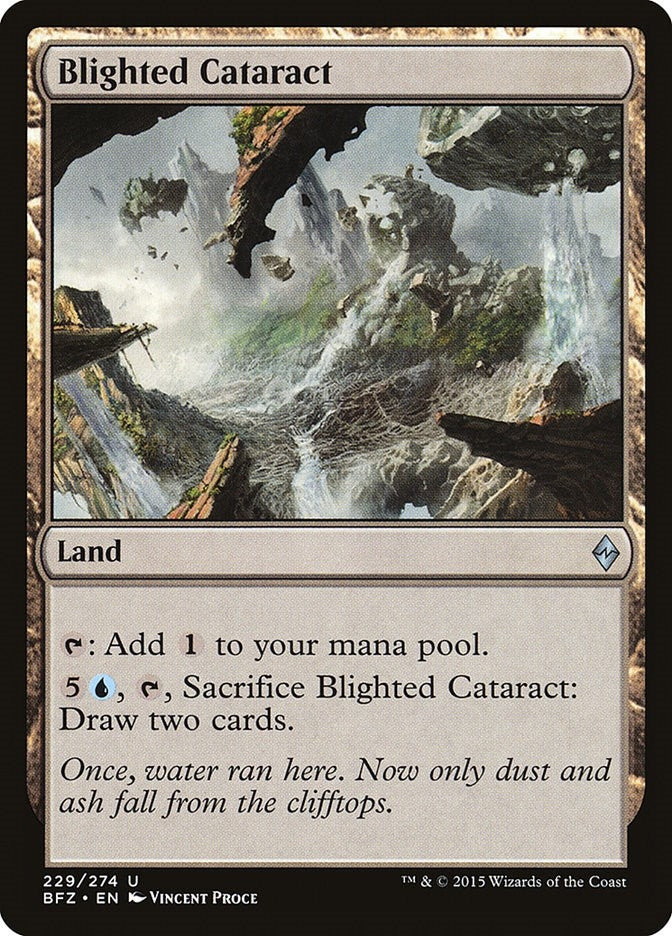 Blighted Cataract (229) [BFZ] - MTG Single
