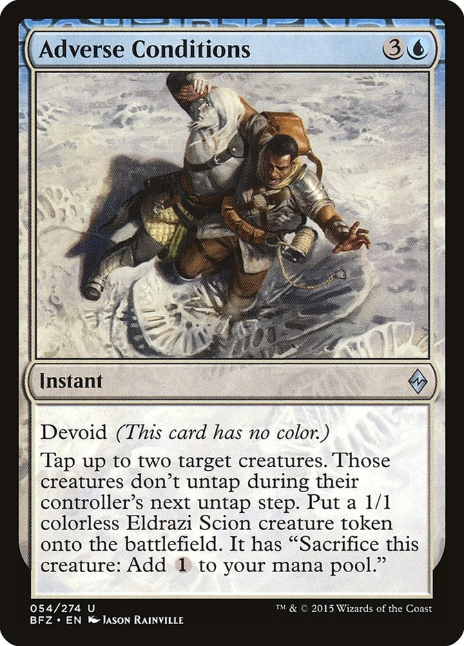 Adverse Conditions (54) [BFZ] - MTG Single