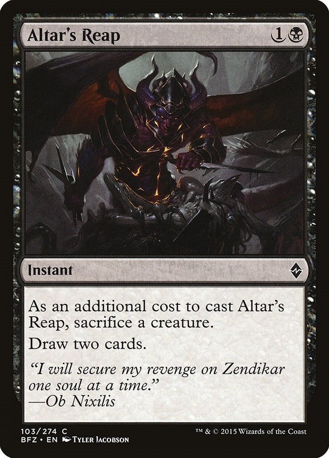 Altar’s Reap (103) [BFZ] - MTG Single