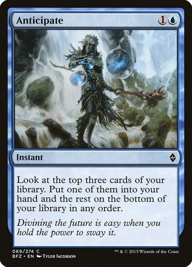 Anticipate (69) [BFZ] - MTG Single