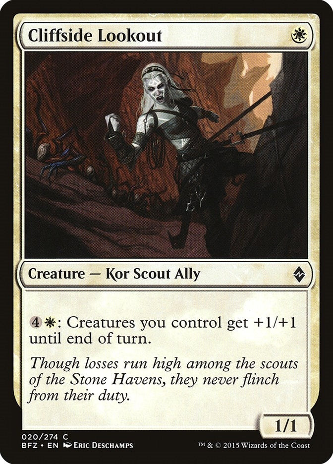 Cliffside Lookout (20) [BFZ] - MTG Single