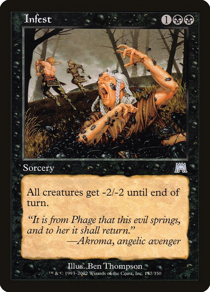 Infest (157) [ONS] - MTG Single