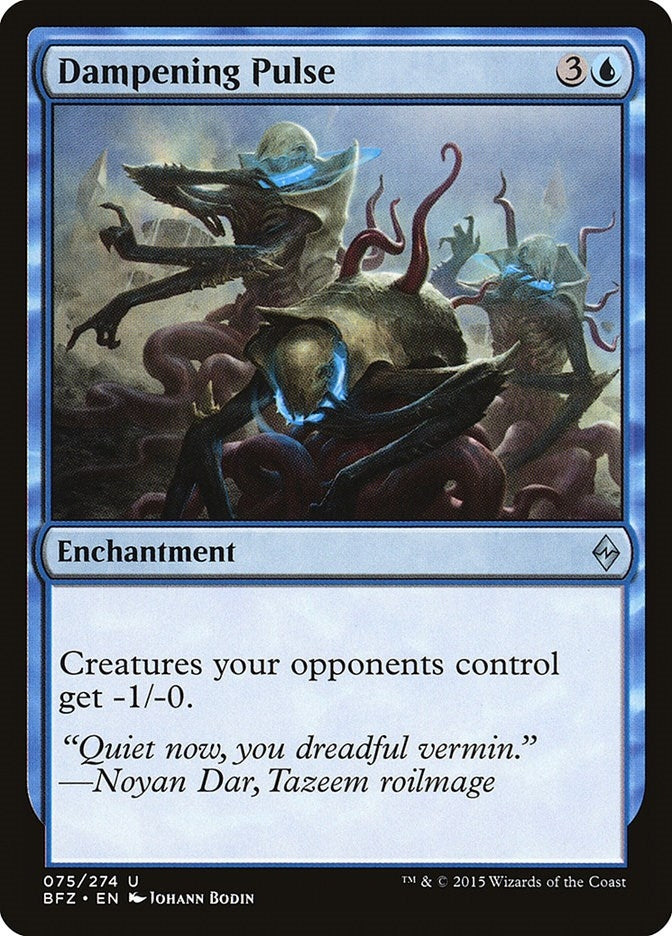 Dampening Pulse (75) [BFZ] - MTG Single