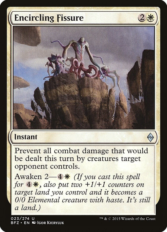Encircling Fissure (23) [BFZ] - MTG Single