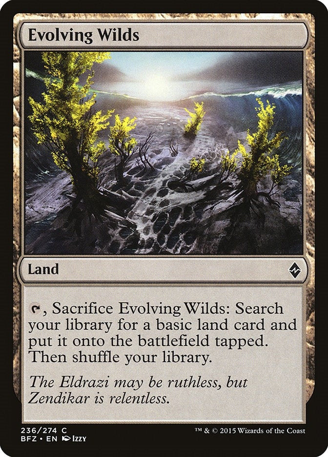 Evolving Wilds (236) [BFZ] - MTG Single