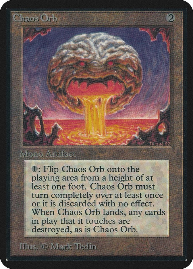 Chaos Orb [LEA] - MTG Single