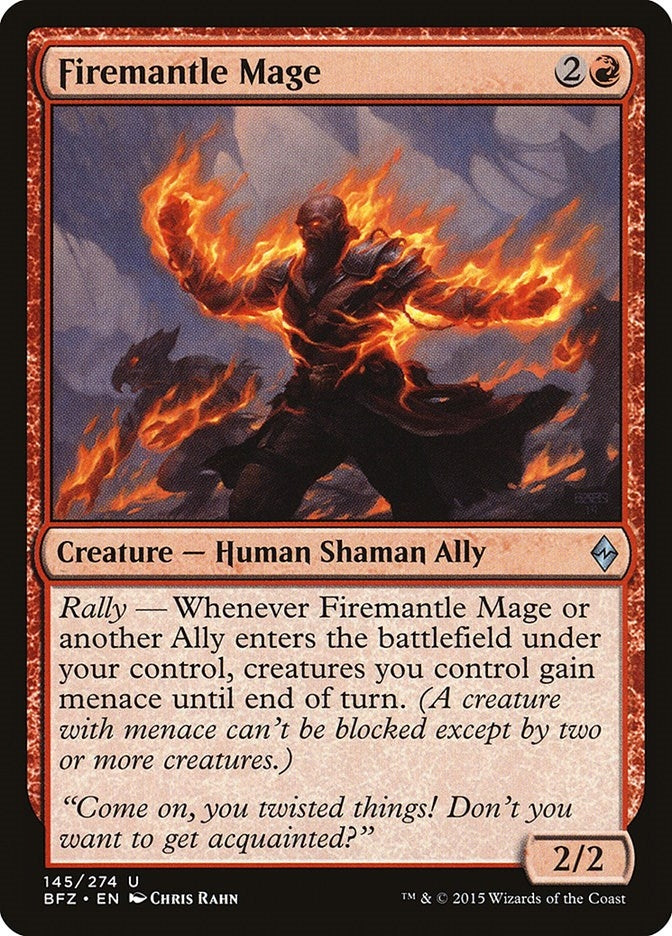 Firemantle Mage (145) [BFZ] - MTG Single