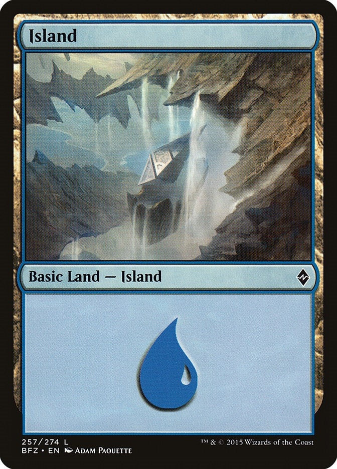 Island (257) (257) [BFZ] - MTG Single