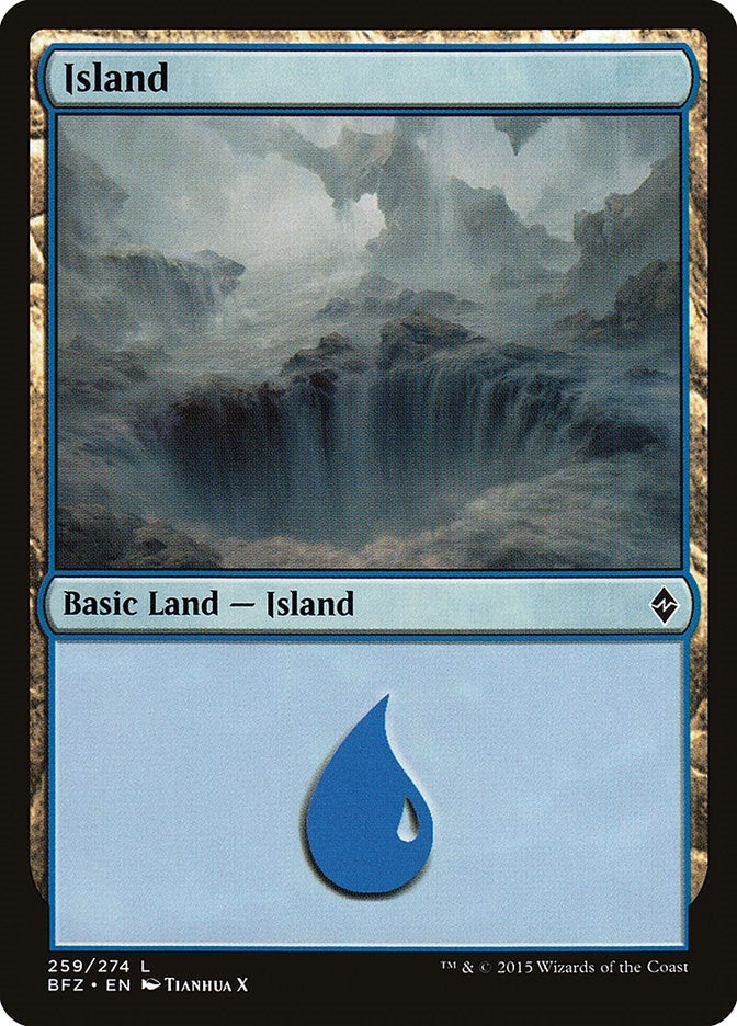 Island (259) (259) [BFZ] - MTG Single