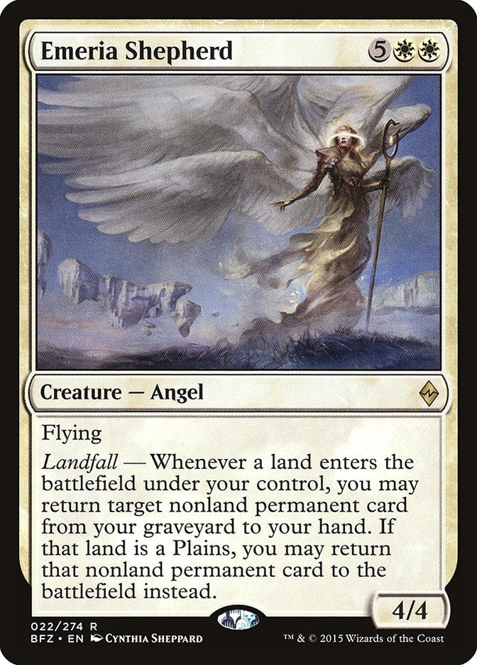 Emeria Shepherd (22) [BFZ] - MTG Single
