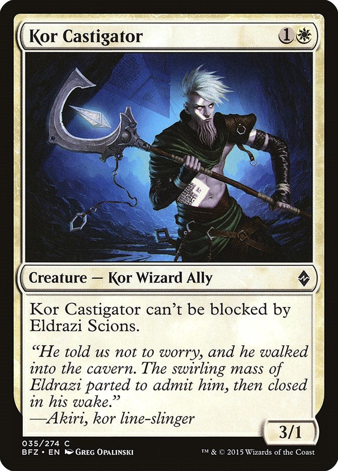 Kor Castigator (35) [BFZ] - MTG Single