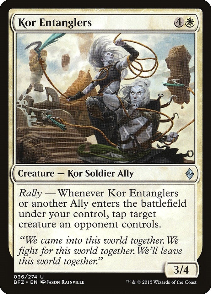 Kor Entanglers (36) [BFZ] - MTG Single