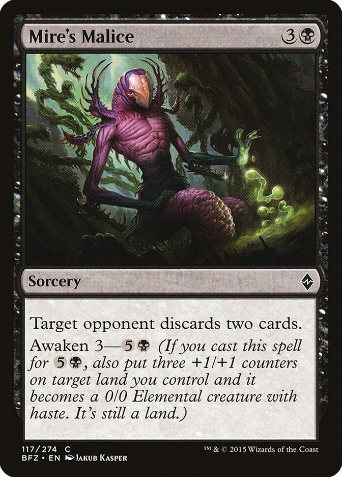 Mire’s Malice (117) [BFZ] - MTG Single
