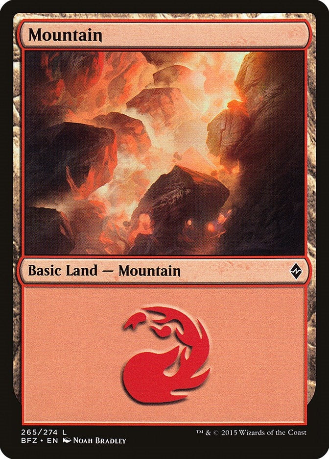 Mountain (265) (265) [BFZ] - MTG Single