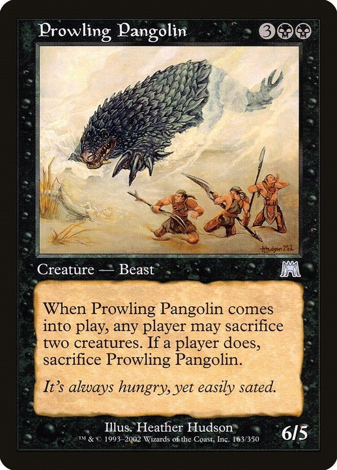 Prowling Pangolin (163) [ONS] - MTG Single