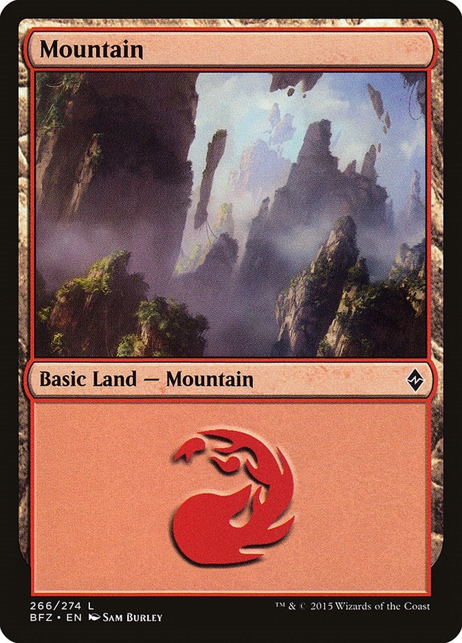 Mountain (266) (266) [BFZ] - MTG Single