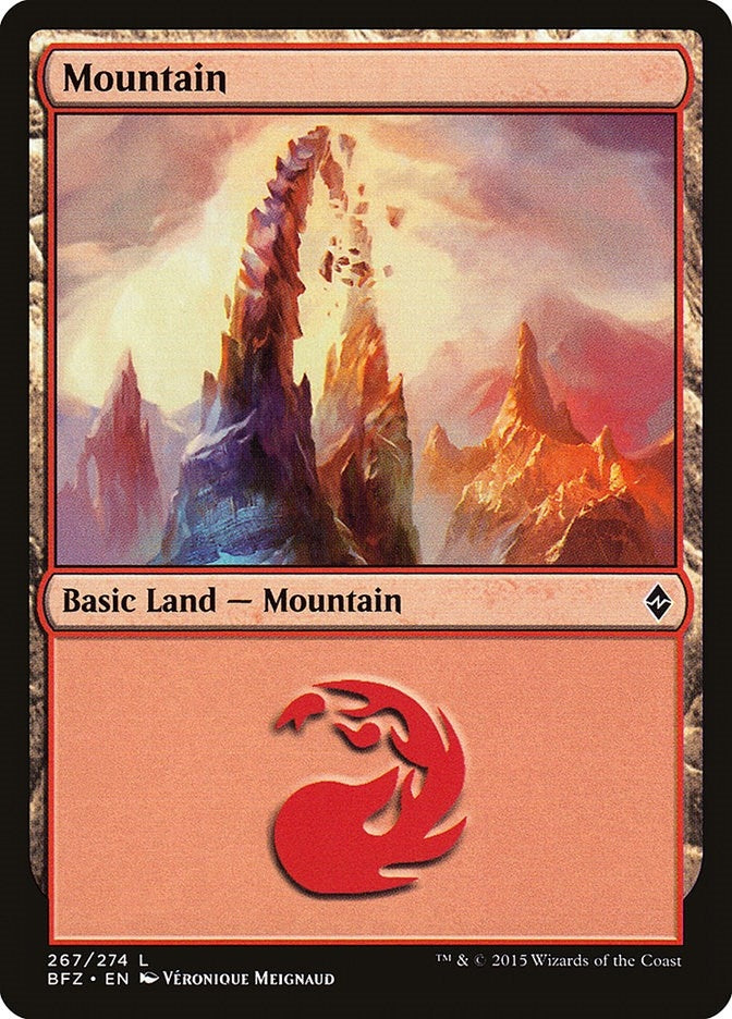 Mountain (267) (267) [BFZ] - MTG Single