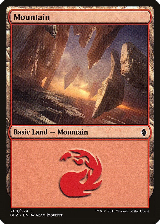 Mountain (268) (268) [BFZ] - MTG Single