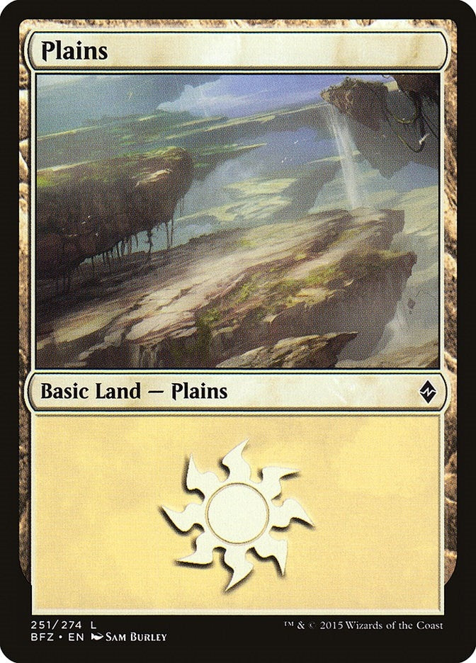Plains (251) (251) [BFZ] - MTG Single