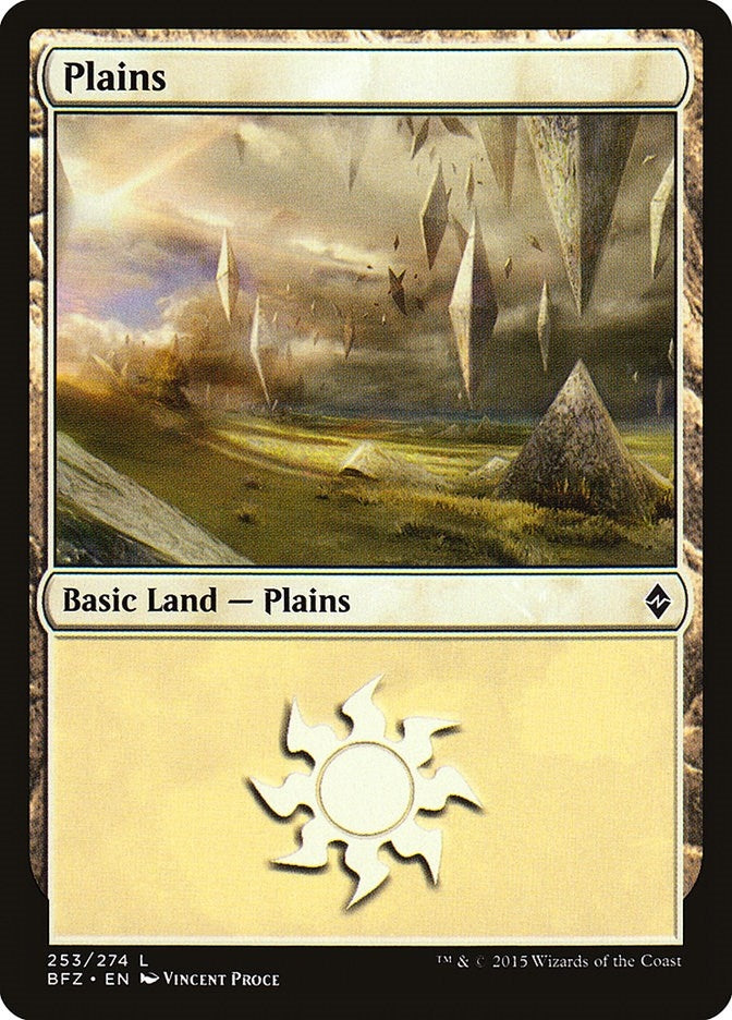 Plains (253) (253) [BFZ] - MTG Single