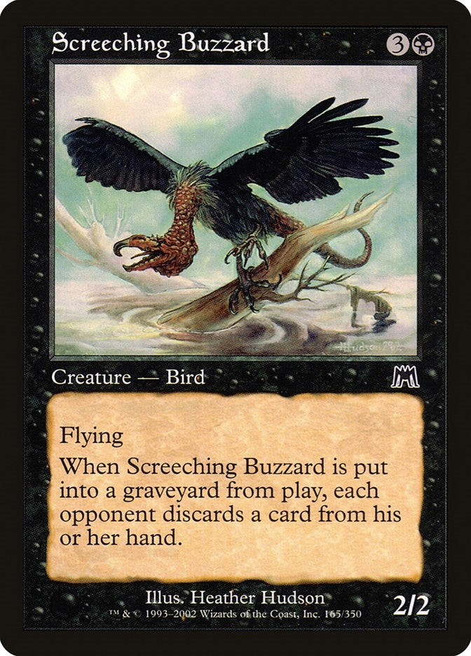 Screeching Buzzard (165) [ONS] - MTG Single