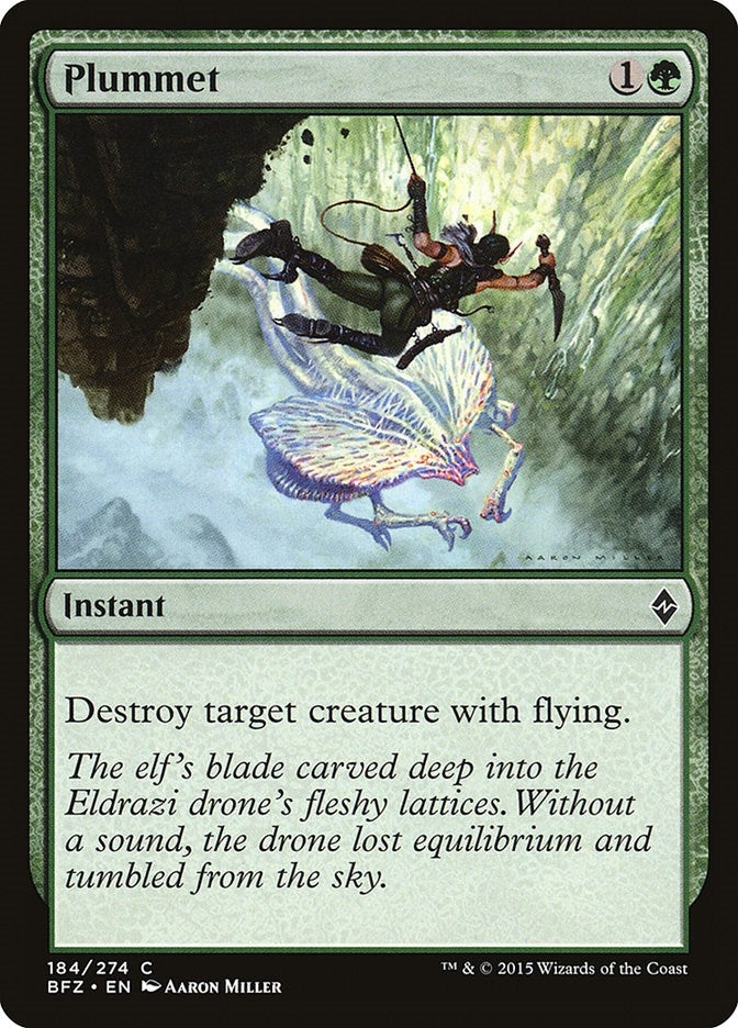 Plummet (184) [BFZ] - MTG Single