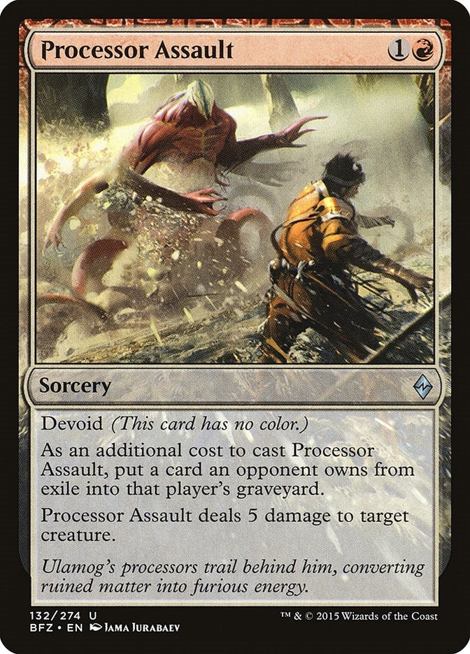 Processor Assault (132) [BFZ] - MTG Single