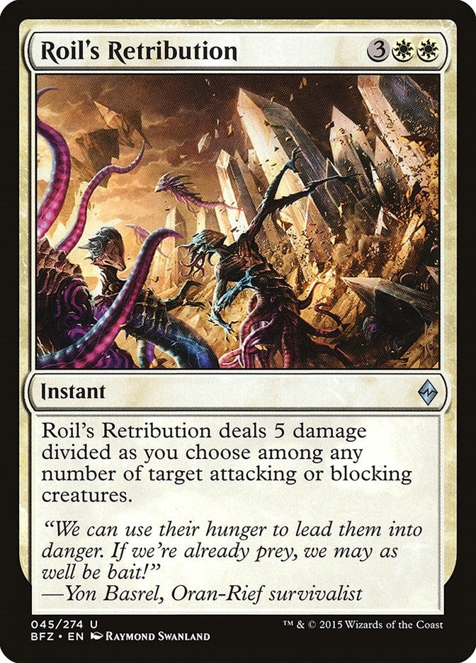 Roil’s Retribution (45) [BFZ] - MTG Single