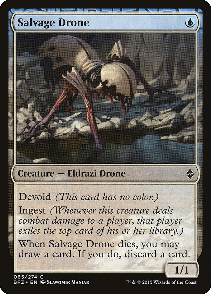Salvage Drone (65) [BFZ] - MTG Single