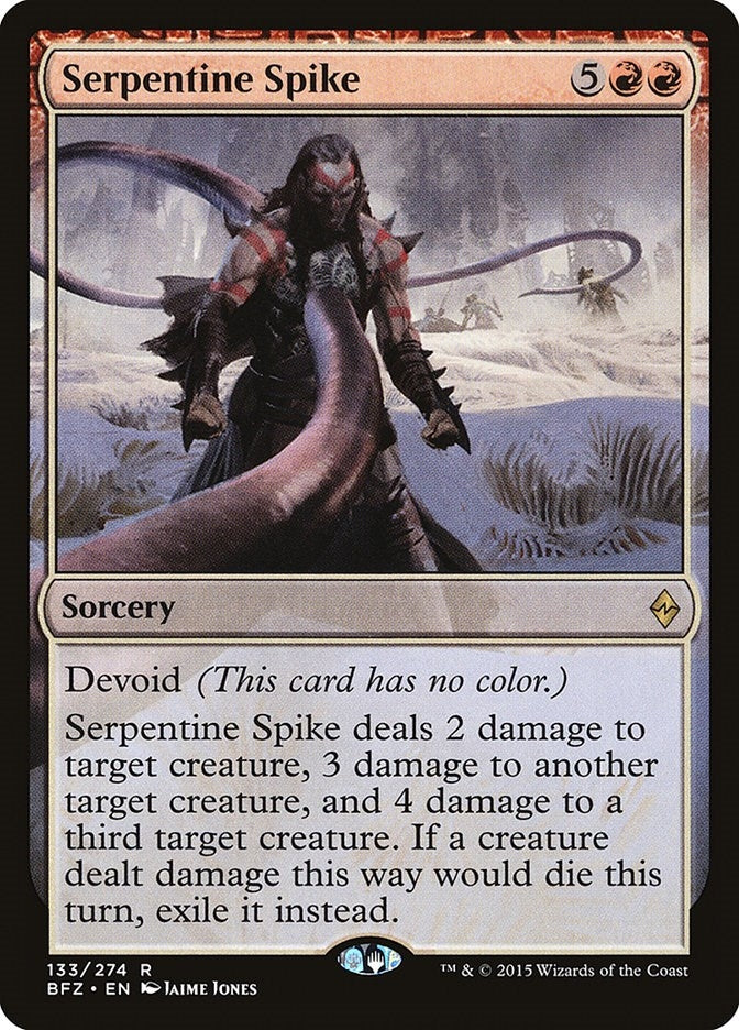 Serpentine Spike (133) [BFZ] - MTG Single