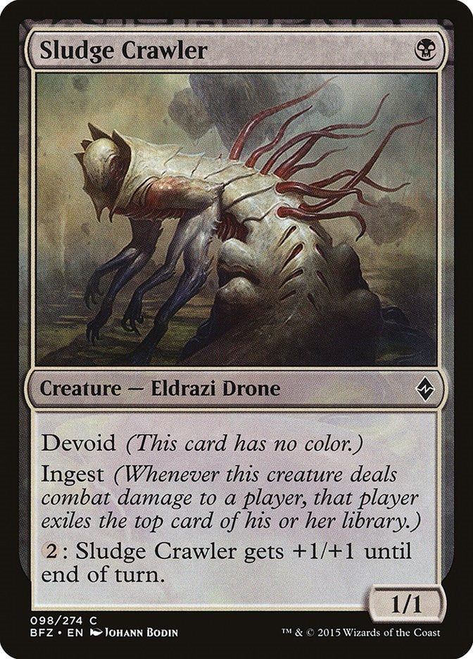Sludge Crawler (98) [BFZ] - MTG Single