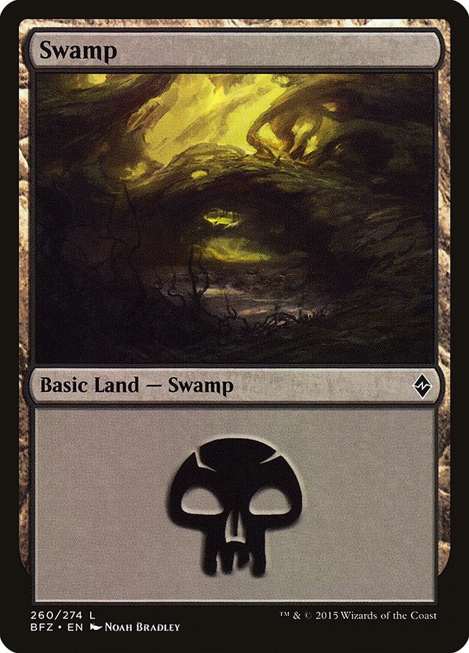 Swamp (260) (260) [BFZ] - MTG Single