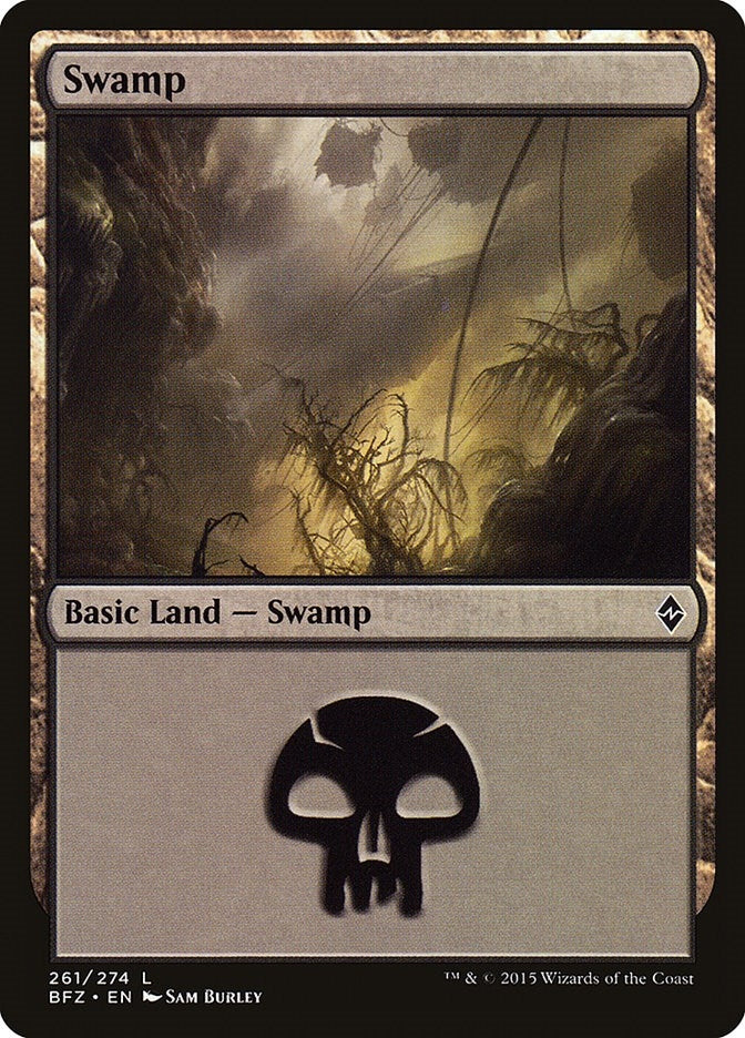 Swamp (261) (261) [BFZ] - MTG Single