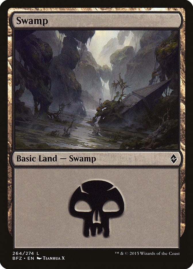 Swamp (264) (264) [BFZ] - MTG Single