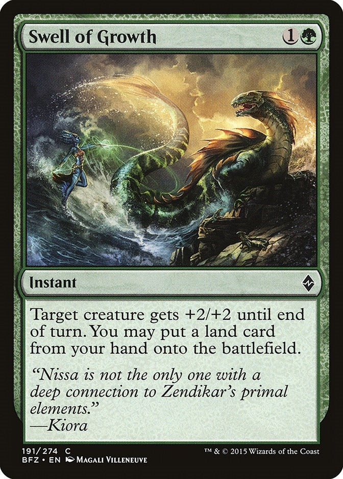 Swell of Growth (191) [BFZ] - MTG Single
