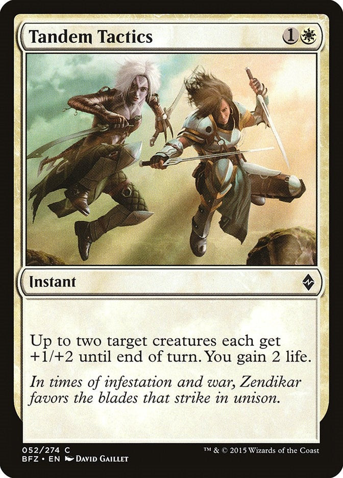 Tandem Tactics (52) [BFZ] - MTG Single