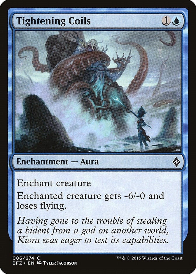 Tightening Coils (86) [BFZ] - MTG Single