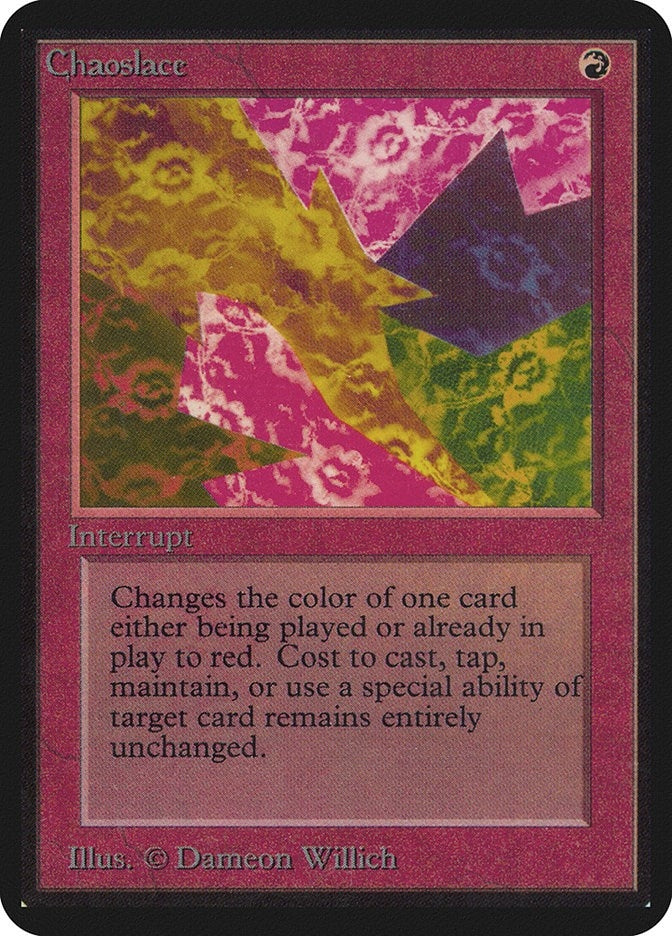 Chaoslace [LEA] - MTG Single
