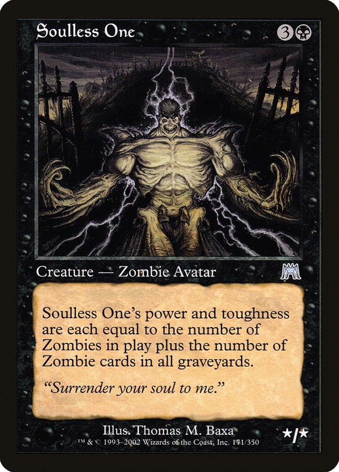 Soulless One (171) [ONS] - MTG Single
