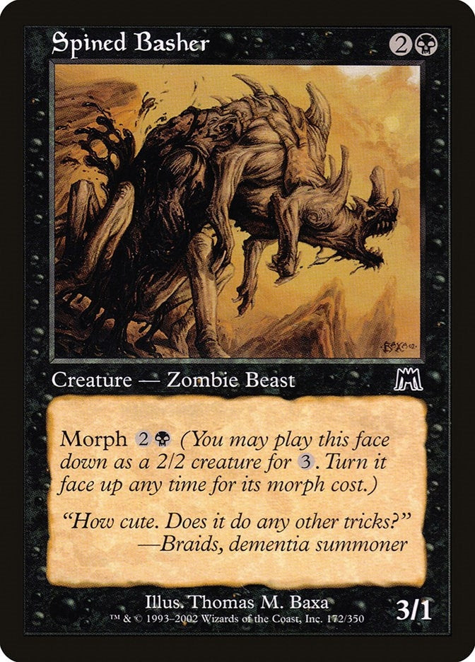 Spined Basher (172) [ONS] - MTG Single