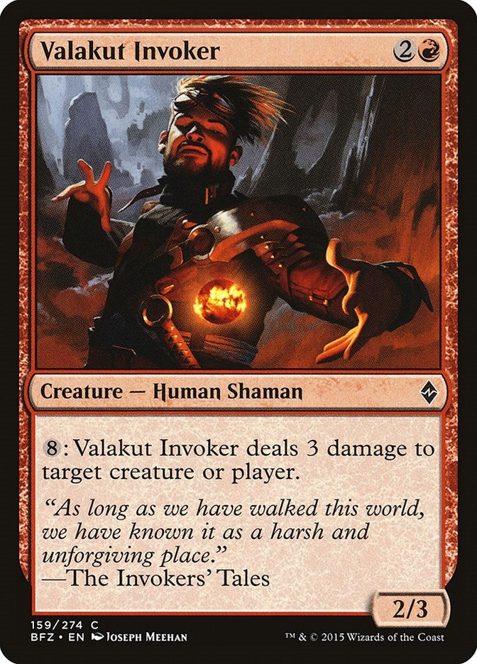 Valakut Invoker (159) [BFZ] - MTG Single