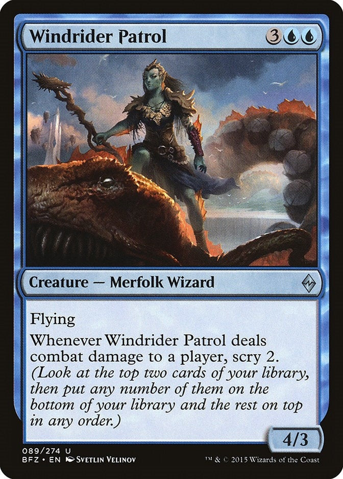 Windrider Patrol (89) [BFZ] - MTG Single