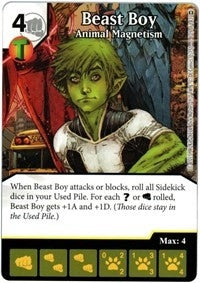 Beast Boy - Animal Magnetism (109) [WOL] - Dice Masters Single