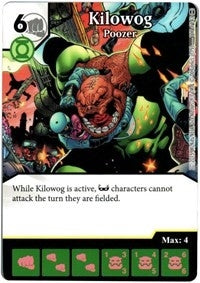 Kilowog - Poozer (117) [WOL] - Dice Masters Single