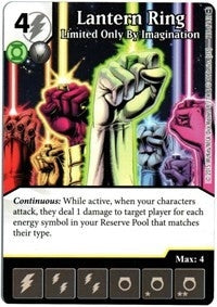 Lantern Ring - Limited Only By Imagination (118) [WOL] - Dice Masters Single
