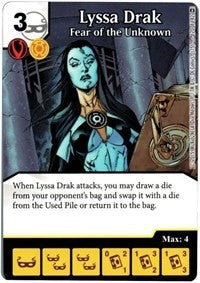 Lyssa Drak - Fear of the Unknown (120) [WOL] - Dice Masters Single