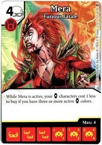 Mera - Furious Fatale (121) [WOL] - Dice Masters Single