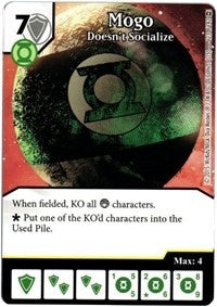 Mogo - Doesn’t Socialize (123) [WOL] - Dice Masters Single