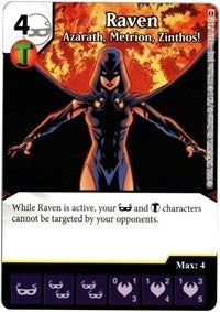 Raven - Azarath Metrion Zinthos! (127) [WOL] - Dice Masters Single