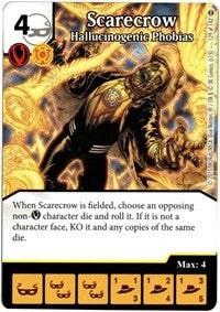 Scarecrow - Hallucinogenic Phobias (129) [WOL] - Dice Masters Single